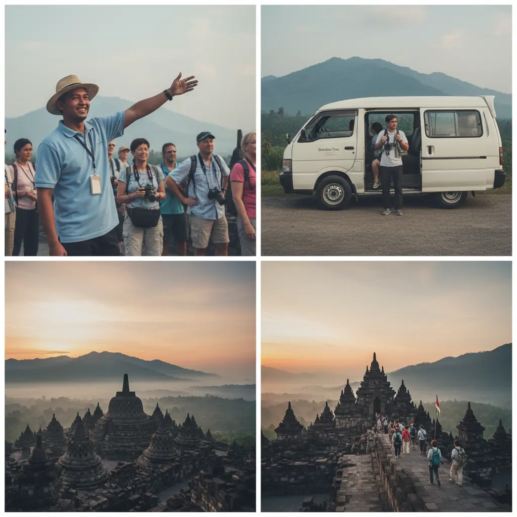 Rangkuman layanan panduan Borobudur